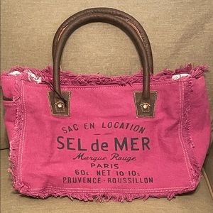 Myra Sel De Mer Upcycled Canvas Bag